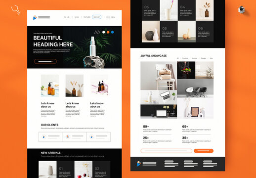 Website Wireframe Template