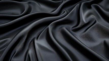 Fototapeta premium A smooth dark gray background with a polished, matte texture, offering a contemporary and clean backdrop with plenty of room for text.