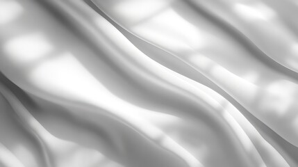 Obraz premium A smooth, light gray backdrop with a slight shadow effect, offering a sophisticated and minimalist design space with open room for copy.