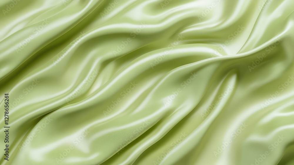 Poster a smooth, light green background with subtle gradients, perfect for showcasing design elements or co