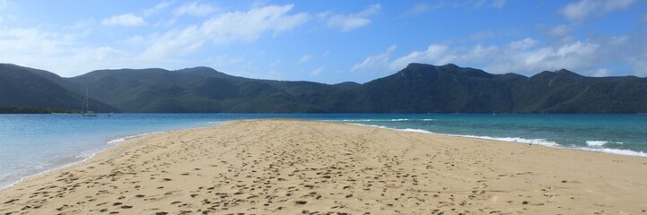 Sandbank an der Ostküste Australiens