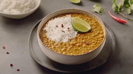 Lentil Soup with Rice and Lime: A Flavorful and Healthy Meal