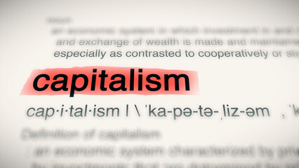 A close-up illustration of the word 