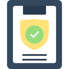 Security Shield Icon Vector Element