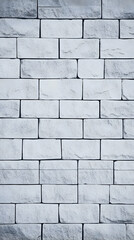 Naklejka premium White Brick Wall Background Texture