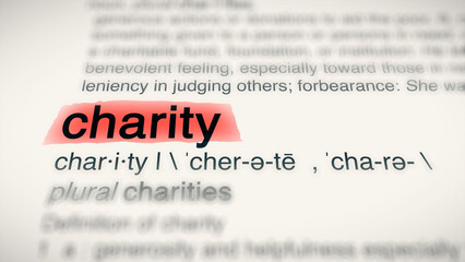 A close-up illustration of the word 