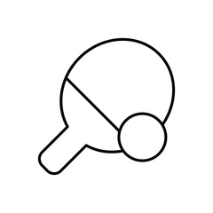 Ping Pong vector icon