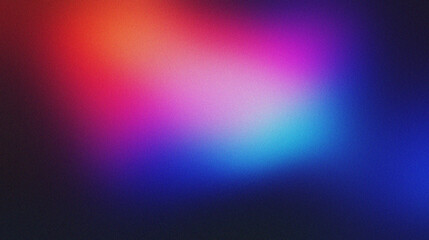 Fototapeta premium Colorful abstract gradient background for web design. Abstract shape, grainy background, noise texture futuristic poster, header cover wallpaper.