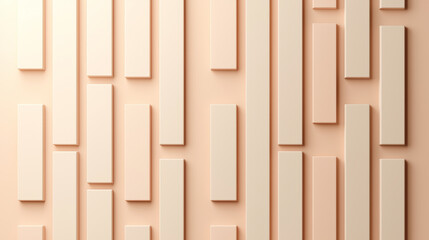 Beige pattern reflects serenity Clean lines show uniformity and design