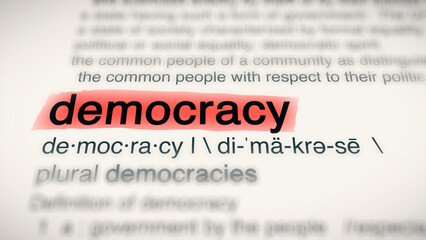 A close-up illustration of the word 