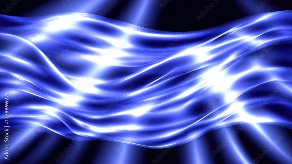 Poster faint blue pastel surface with soft texture and gentle waves for background or design use