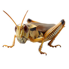 Grasshopper isolated on transparent background