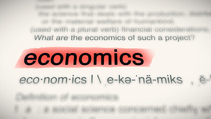 A close-up illustration of the word 