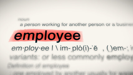 A close-up illustration of the word 