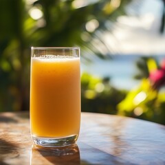 Summer Cool Mango Juice