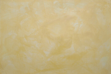 Venetian, Golden a glossy marble plaster, creates a marmorino effect with a shine