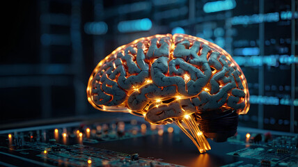 Artificial intelligence technology with human brain 