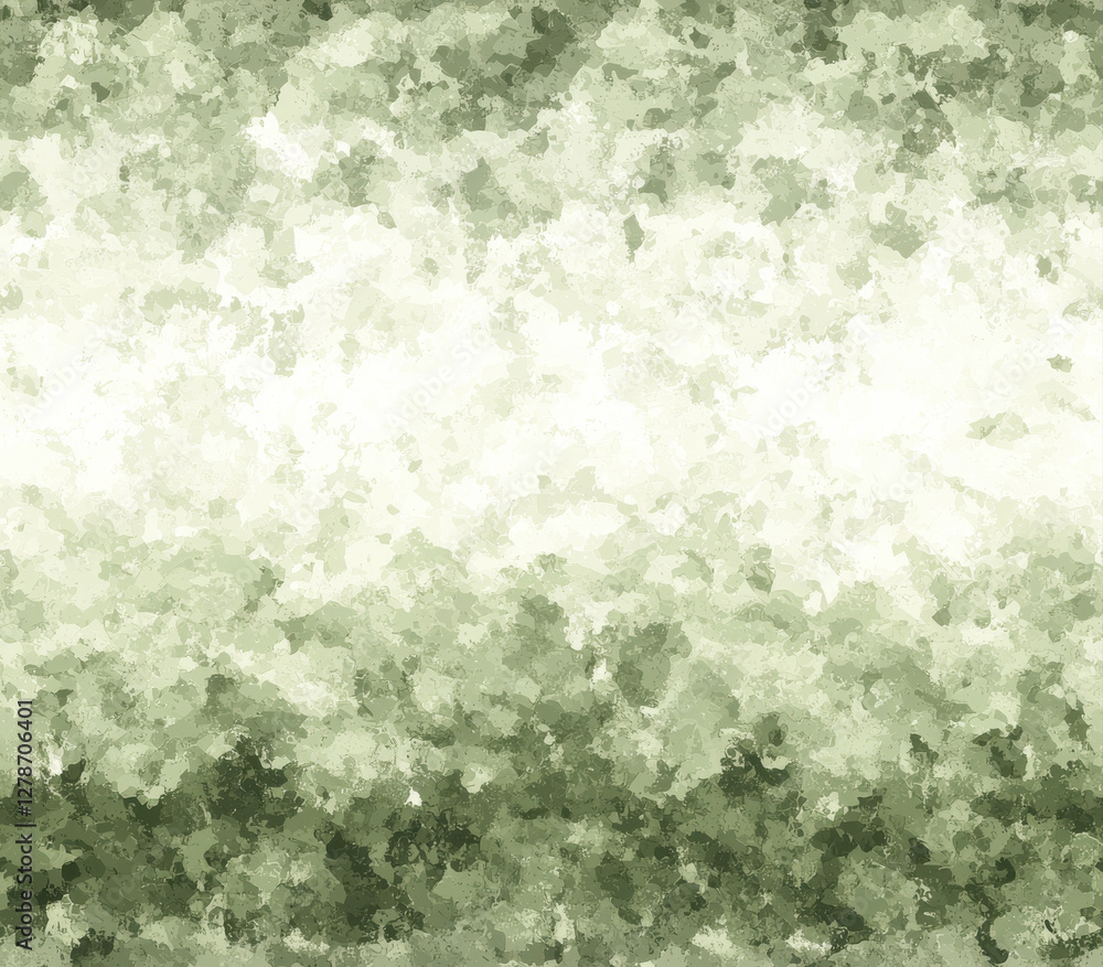 Poster smooth gradient of soft moss green and muted olive tones creates calming background, seamless patter