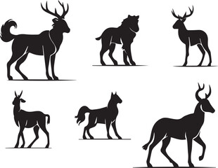  animal shilouetee