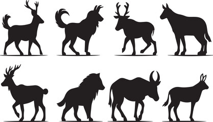  animal shilouetee