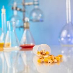 Laboratory studies of seeds corn. Studies on the analysis of agricultural grains and seeds in laboratory conditions.