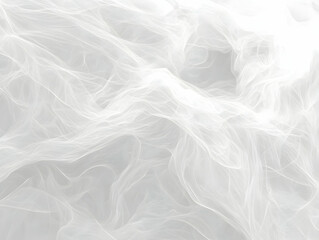 Obraz premium Abstract White Flowing Fabric Background
