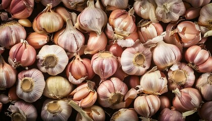 Garlic Background