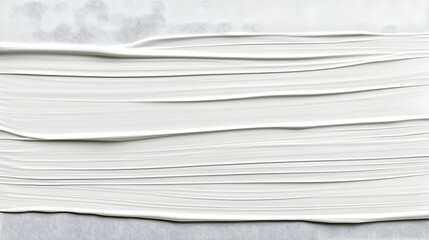 White Abstract Paint Strokes Illustration