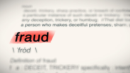 A close-up illustration of the word 