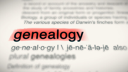 A close-up illustration of the word 