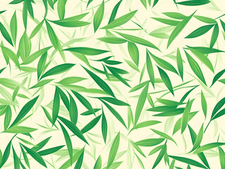 Naklejka premium Vibrant Green Leaf Illustration
