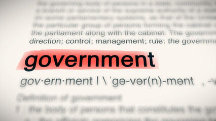 A close-up illustration of the word 
