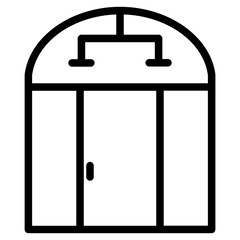 Farmer Garden Smart Line Icon