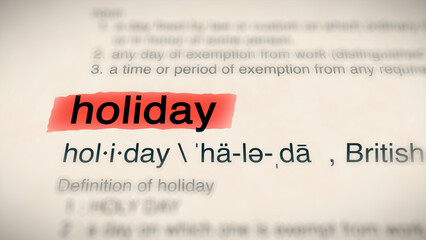 A close-up illustration of the word 