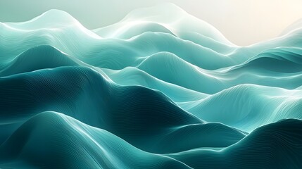 Minimalist Organic Water Ripple Background with Soft Flowing Gradients and Smooth Wave Textures