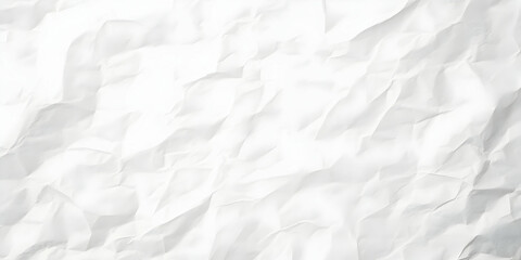 Obraz premium White Crumpled Paper Background Texture