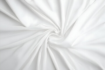 Obraz premium White Fabric Swirl Abstract Background Illustration