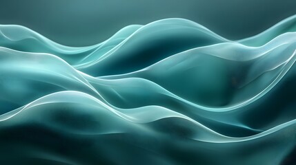 Obraz premium Minimalist Organic Water Ripple Background with Soft Flowing Gradients and Smooth Wave Textures