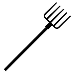 garden shovel isolated on white