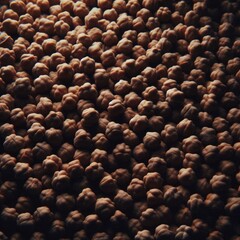 Obraz premium Close-up view of a large quantity of chickpeas.&nbsp; 