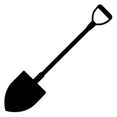 shovel isolated on white