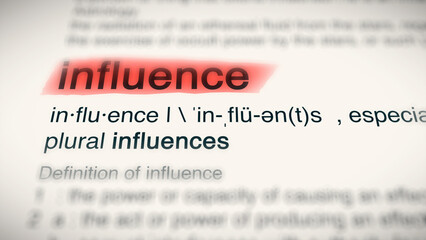 A close-up illustration of the word 