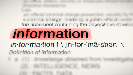 A close-up illustration of the word 