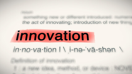 A close-up illustration of the word 