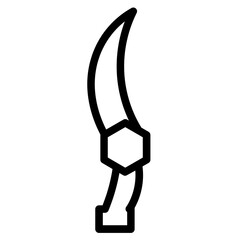 Saber Sword Battle Line Icon