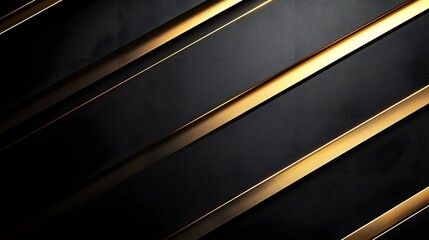 Obraz premium Elegant Minimalist Luxury Metallic Gold Gradient Blending into Matte Black Background with Soft Ambient Glow for Premium Branding and Corporate