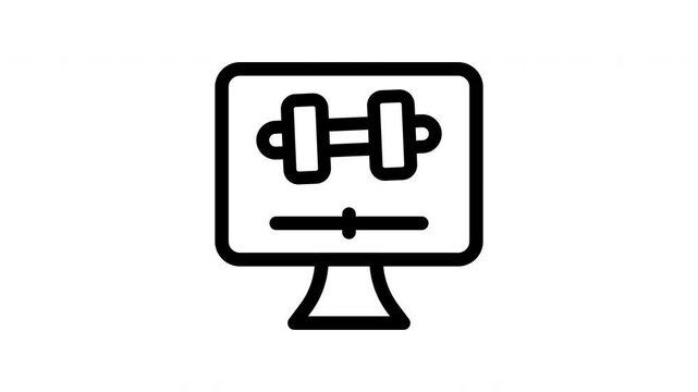 gym animated icon