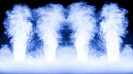 Gentle Blue Twilight Mist with Soft Texture Creating a Dreamy Backdrop for Art and Design Projects