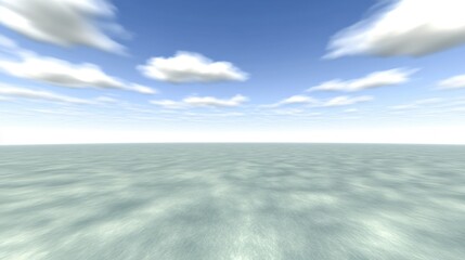 Obraz premium Serene Twilight Blue Surface with Slight Shimmer Under Vast Sky and Soft Clouds