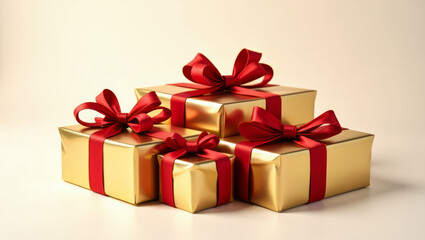 Obraz premium Elegant Gift Boxes